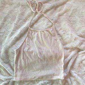 Brandy Melville Halter - Light Pink